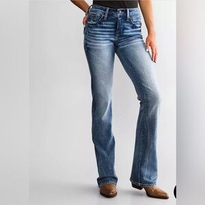 Buckle Women's Blue Boot Cut Jeans